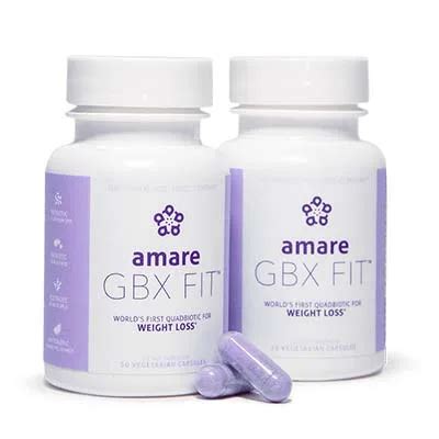When combined with daily movement and a healthy lifestyle, <b>GBX</b> <b>Fit</b> – the world's first QUADbiotic for weight loss and <b>GBX</b> Burn – an all natural stimulant-free thermogenic, help support weight management and break the weight gain cycle. . Amare gbx fit 2pack